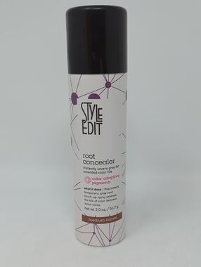 Style Edit Root Concealer - Medium Brown 2 oz
